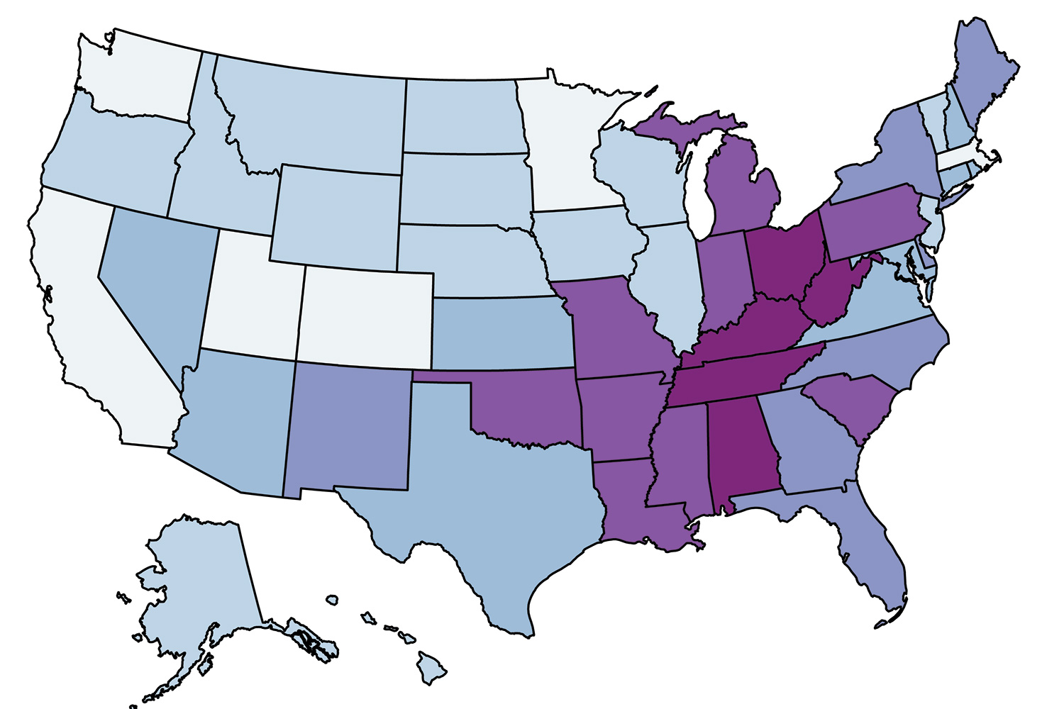 High-Risk Populations for Severe COVID-19 Infections in the United ...