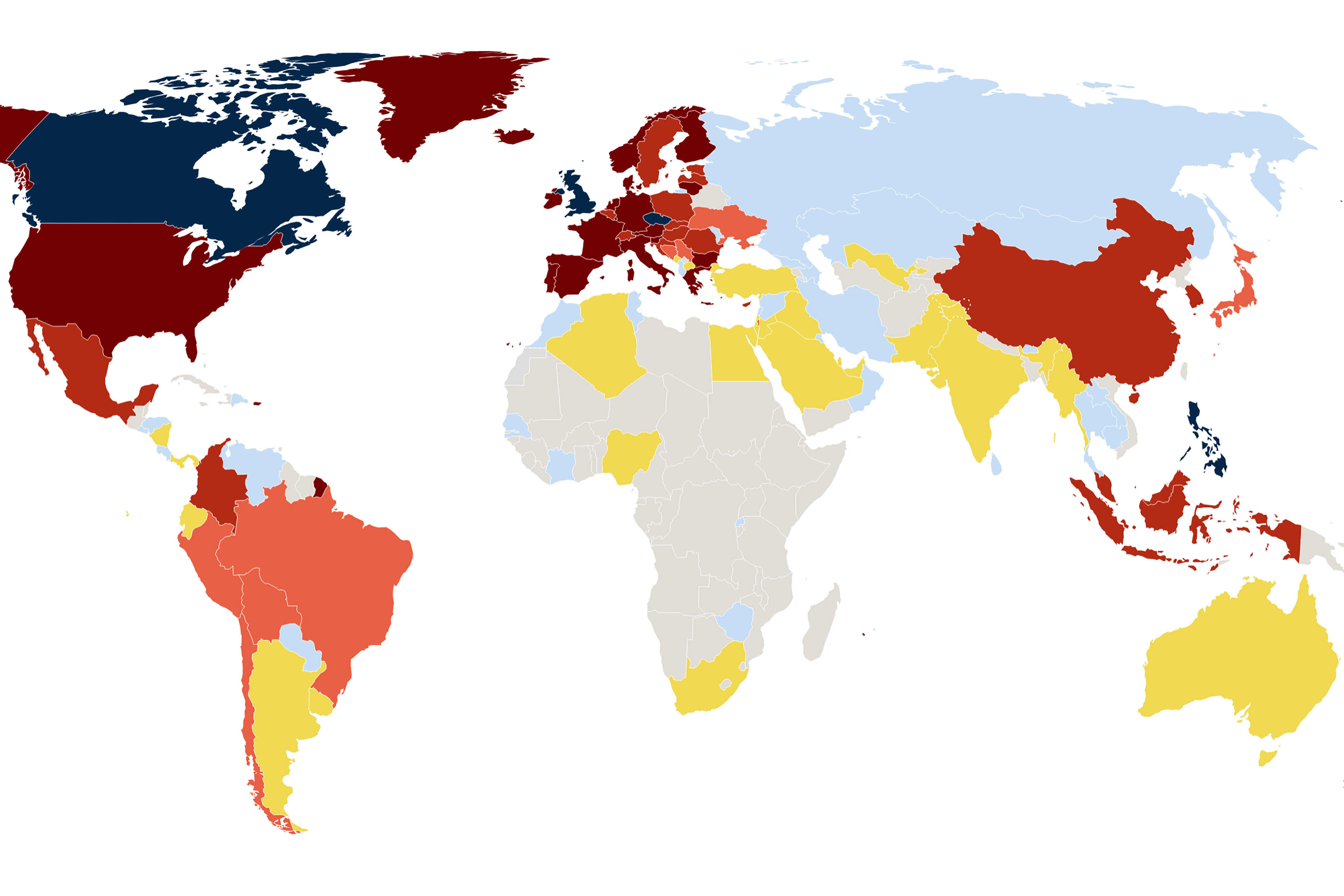 Vaccine Spheres of Influence Tracker | Think Global Health